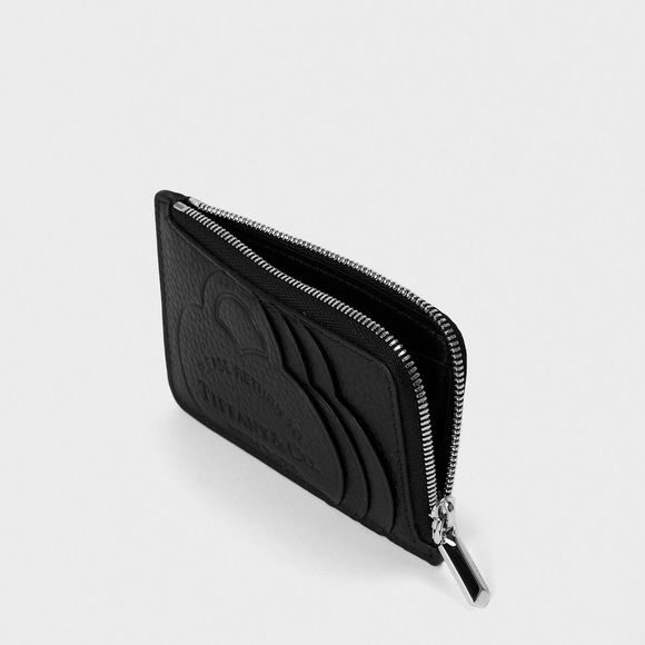 Tiffany & Co. Black Leather Card Holder - Picture 7 of 9